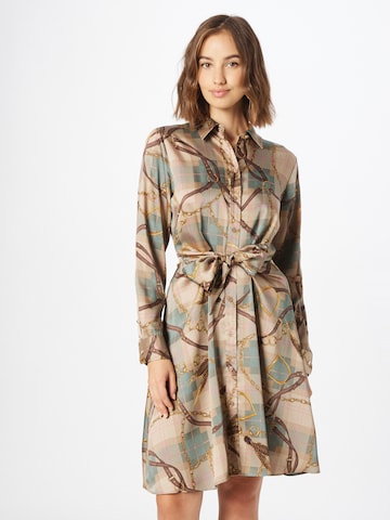 Lauren Ralph Lauren Košeľové šaty 'DOMINIKAH' - Hnedá: predná strana