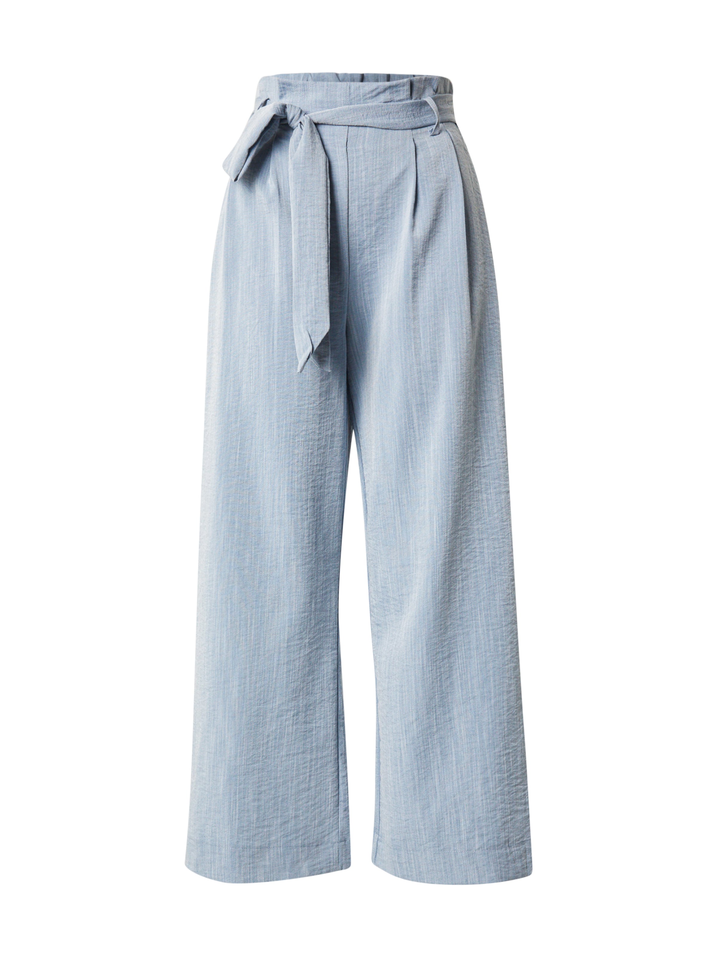 ONLY Pleat-Front Pants 'ONLMARSA' in Blue: front