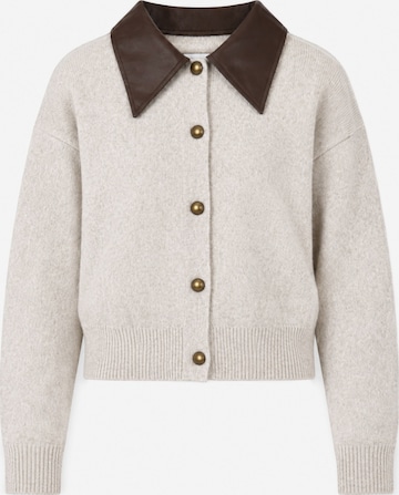 Cardigan Elara en blanc : devant