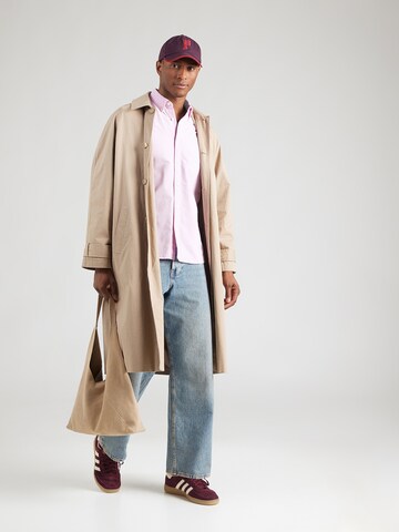 Coupe regular Chemise Superdry & Co en rose