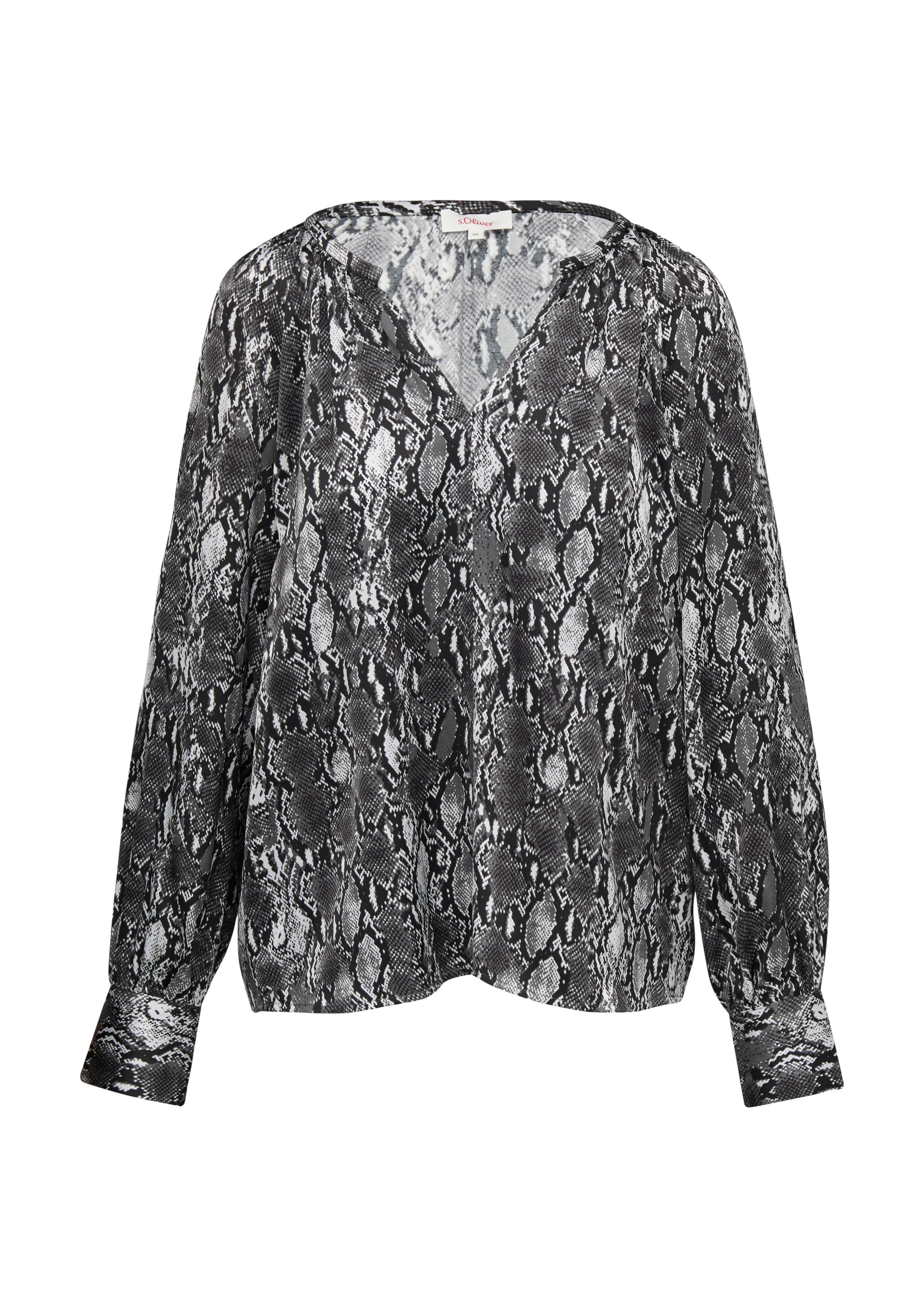 s.Oliver Блузка в Серый: спереди