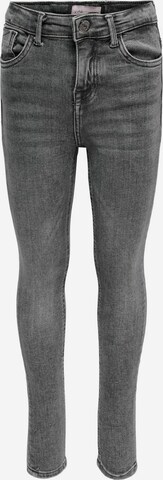 KIDS ONLY Slimfit Jeans 'Paola' i grå: framsida