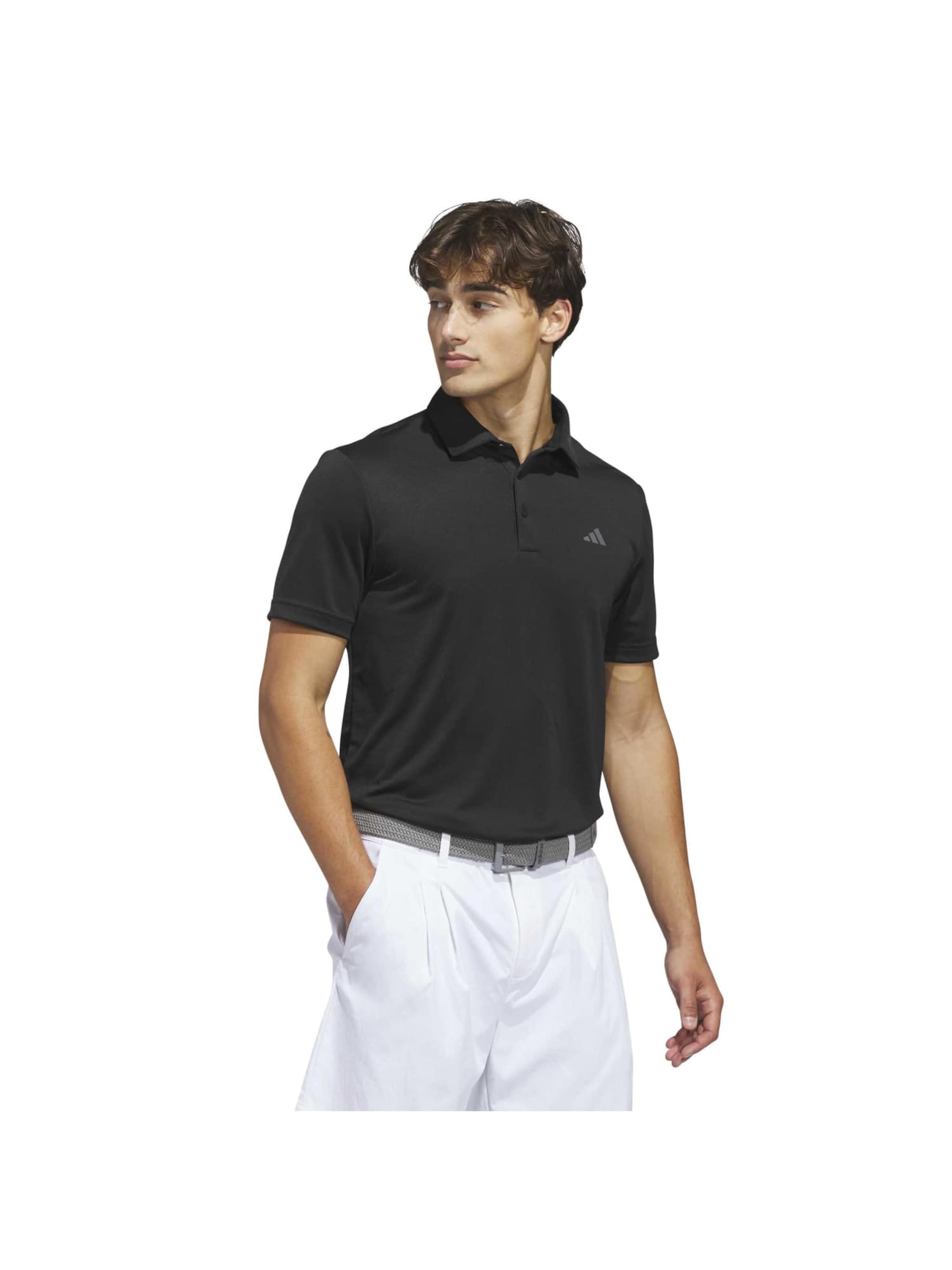 ADIDAS GOLF Funktsionaalne särk, värv must: eest vaates