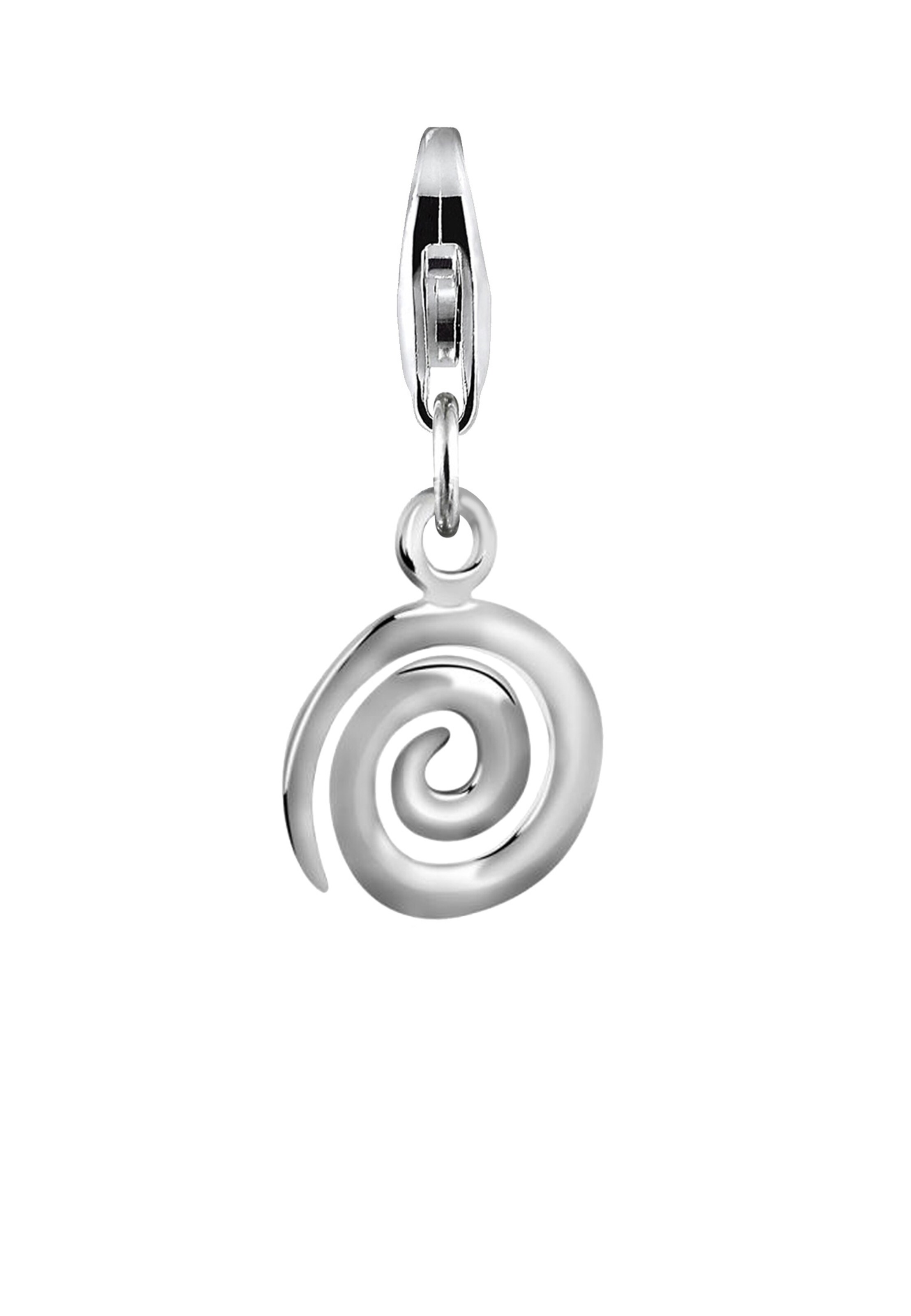 Pendentif Nenalina en argent : devant