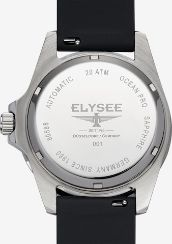 ELYSEE Analoog horloge 'Ocean Pro' in Zwart