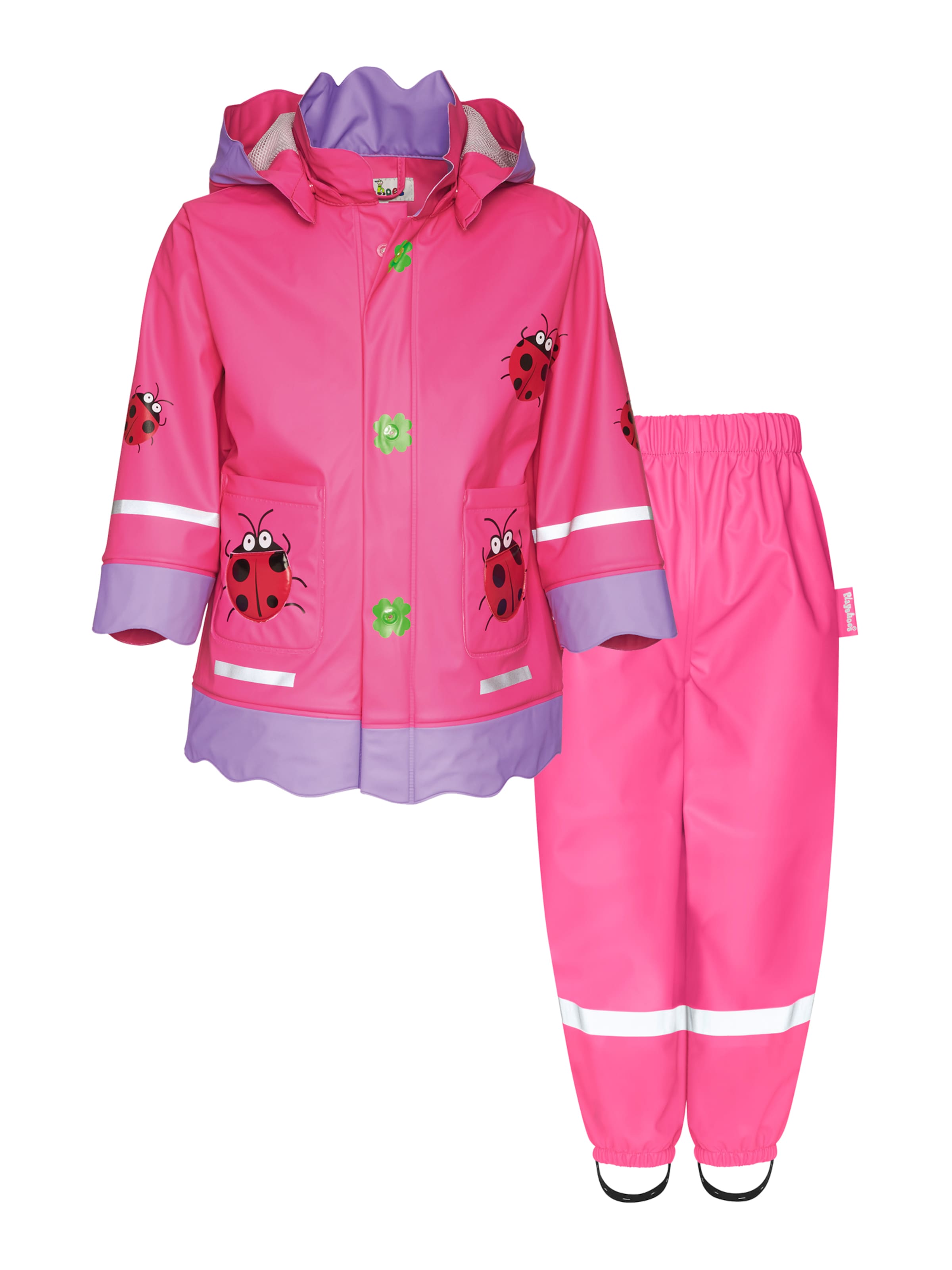 PLAYSHOES Funktionsanzug 'Glückskäfer' in Pink