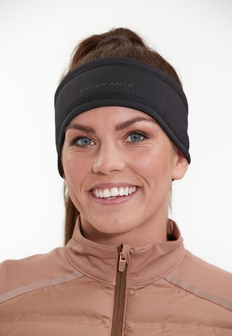 ENDURANCE Athletic Headband 'Nevier' in Black: front