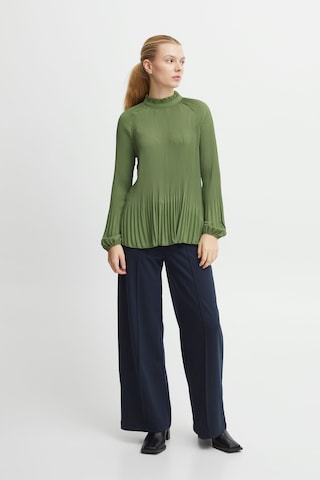 ICHI Blouse 'LARA' in Green