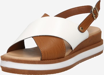 TATA Italia Sandals in White: front