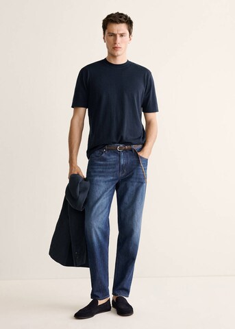 MANGO MAN Regular Jeans 'Reus' in Blue: front