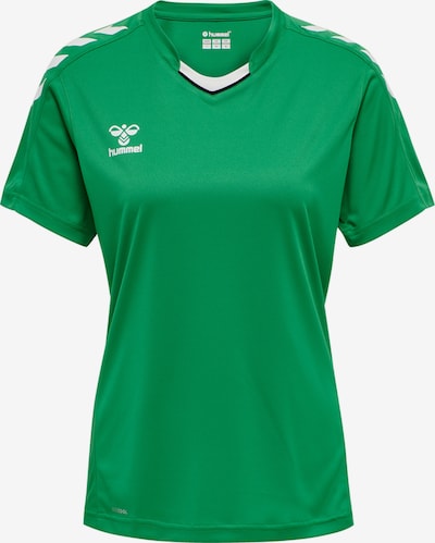 Hummel Functioneel shirt in de kleur Groen / Zwart / Wit, Productweergave