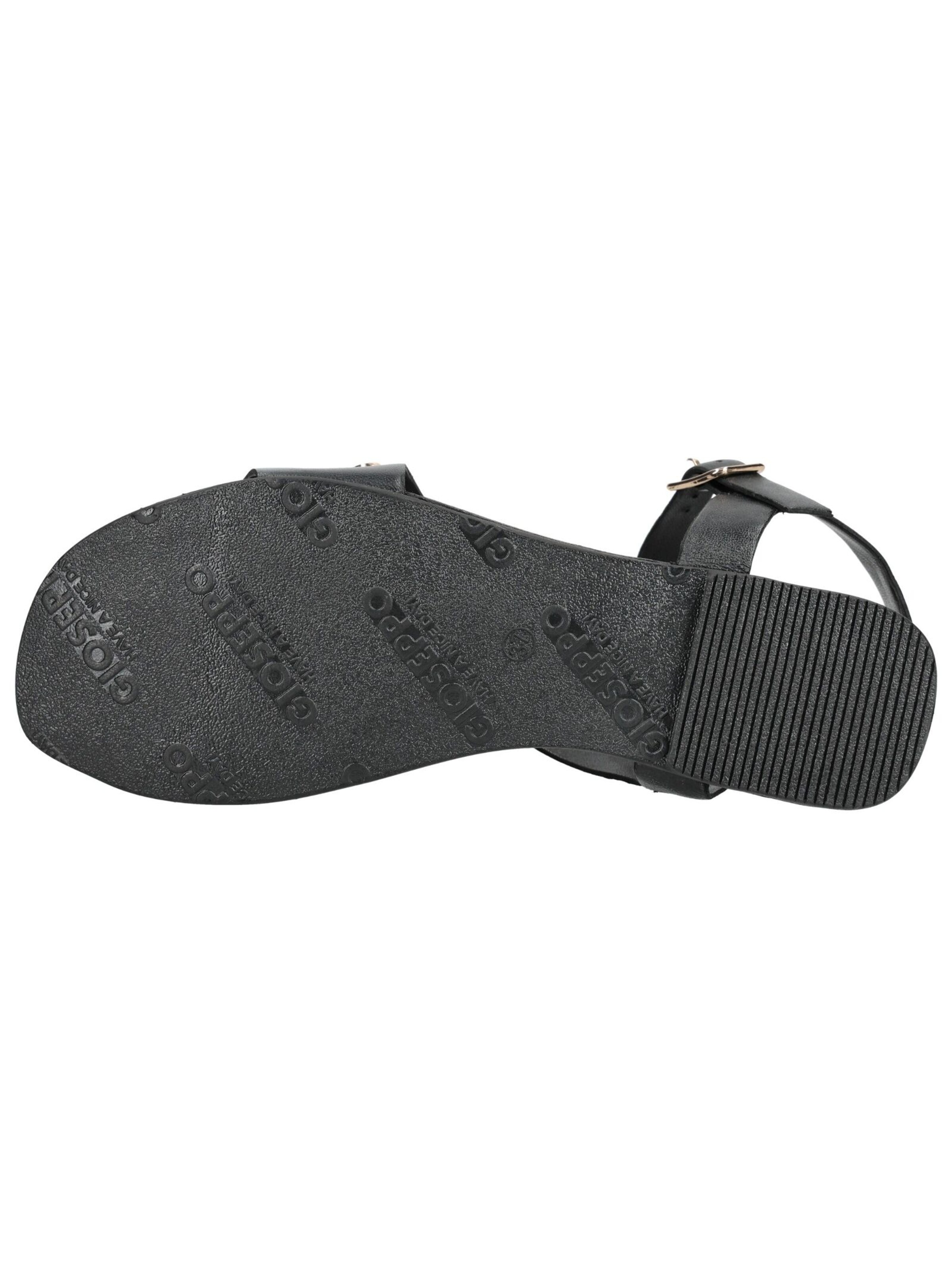 GIOSEPPO Strap sandal in Black