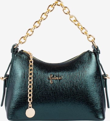 faina Handbag in Green: front