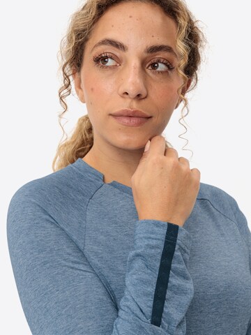 VAUDE Functioneel shirt 'Skomer III' in Blauw