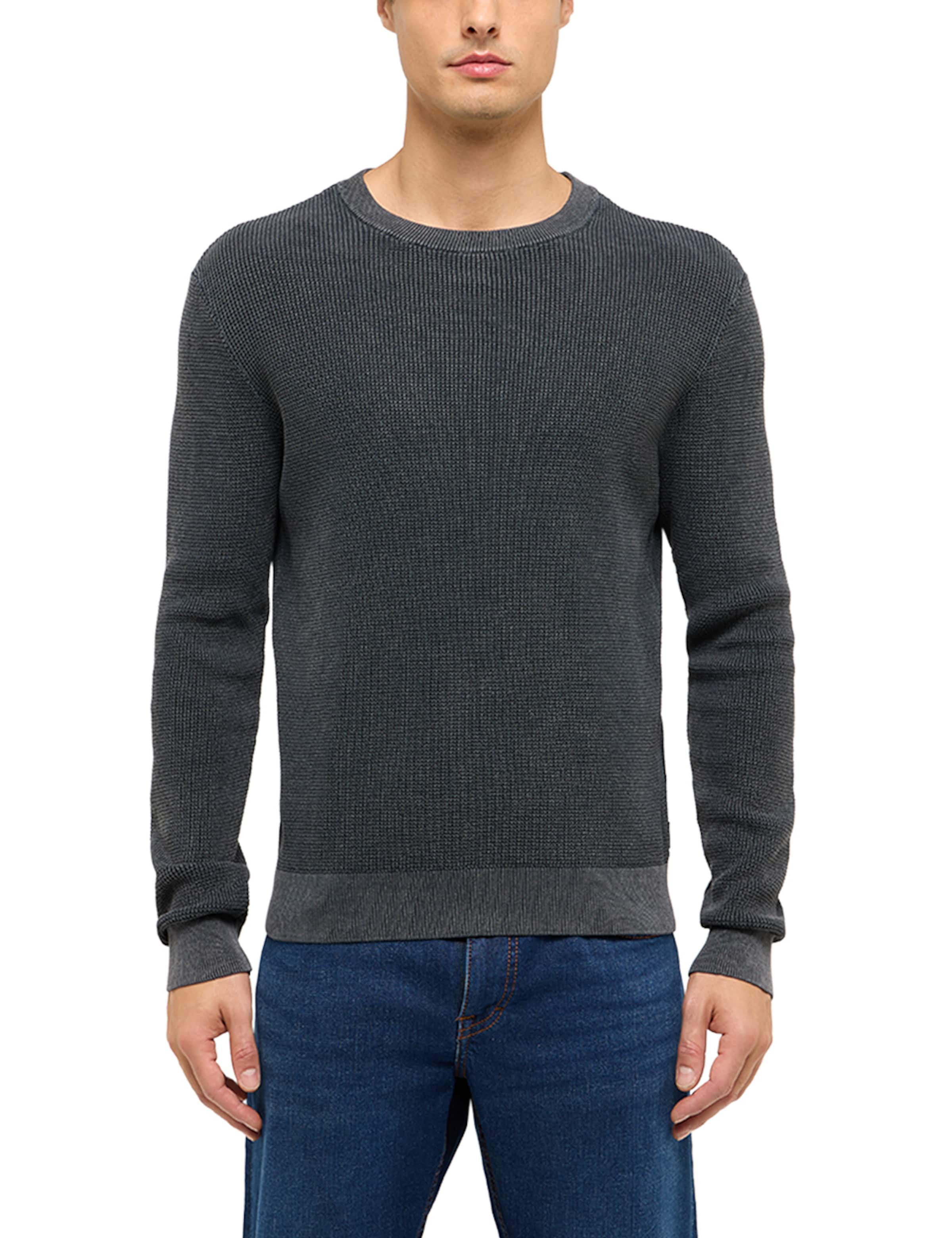 MUSTANG Pulóver 'EDWARD' - fekete