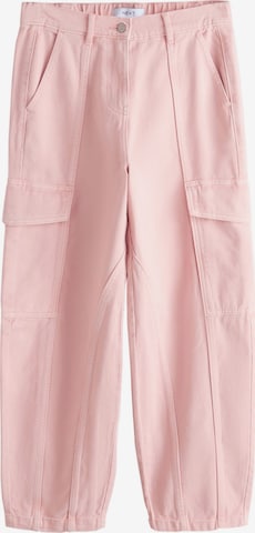 Pantaloni cargo di Next in rosa: frontale