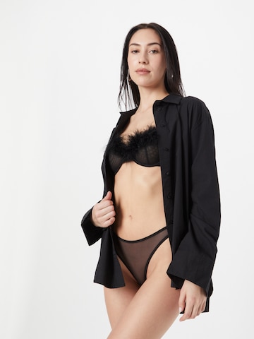 Nasty Gal Balconette Underwear sets in Black