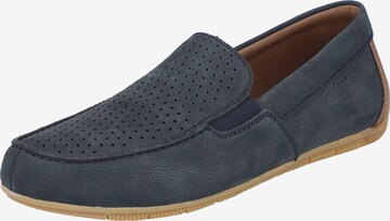 Rieker Moccasins in Blue: front