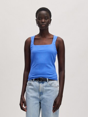 Top 'Lorain' di EDITED in blu: frontale