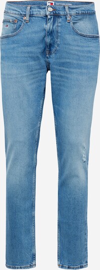 Tommy Jeans Traperice 'AUSTIN SLIM TAPERED' u mornarsko plava / plavi traper / svijetlo crvena / bijela, Pregled proizvoda