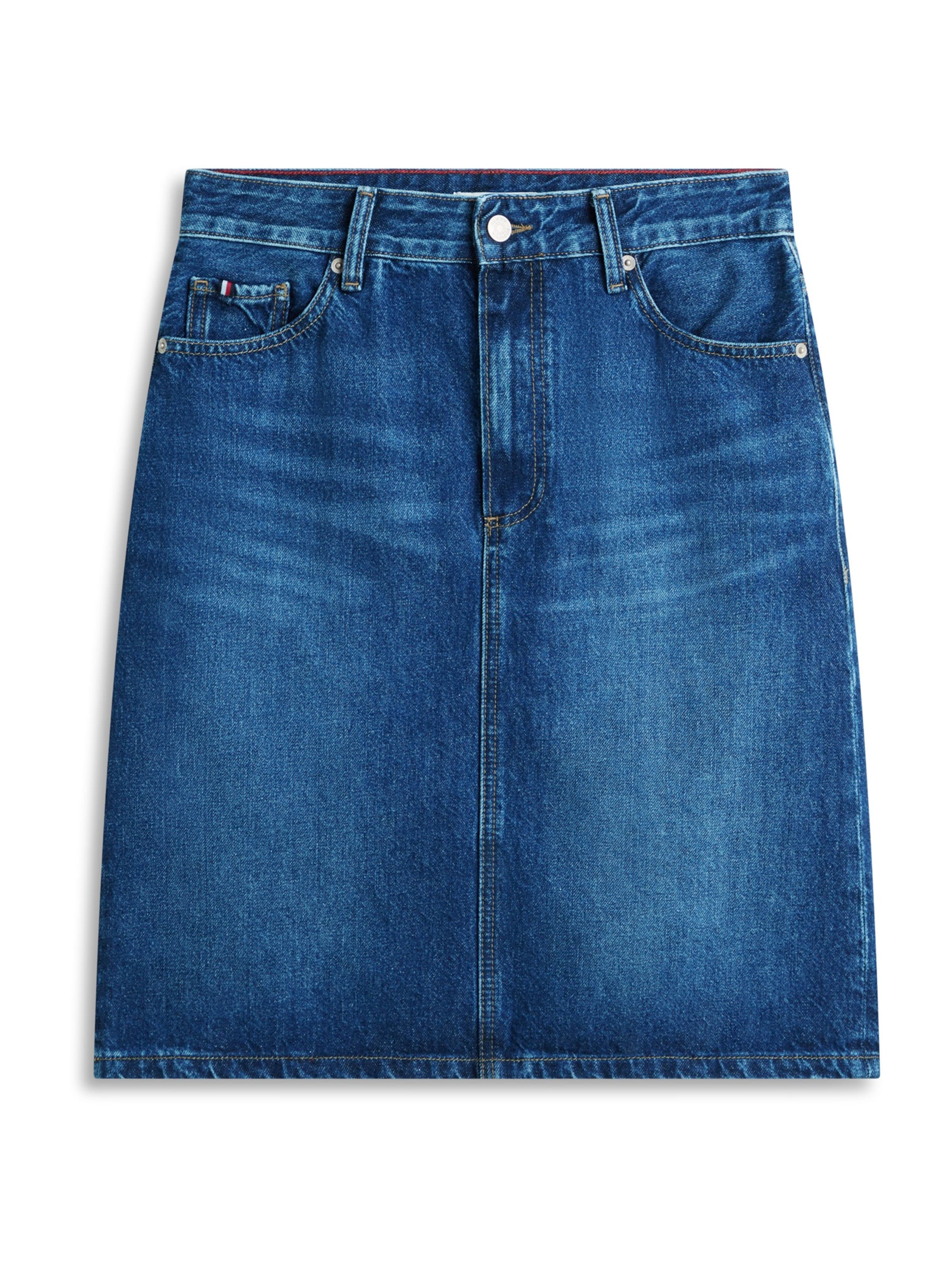 mėlyna TOMMY HILFIGER Sijonas 'NEW DOREEN': priekis