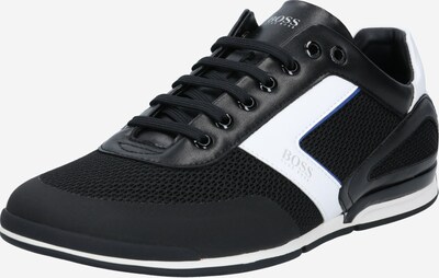 BOSS Casual Sneakers laag 'Saturn' in de kleur Blauw / Zwart / Wit, Productweergave