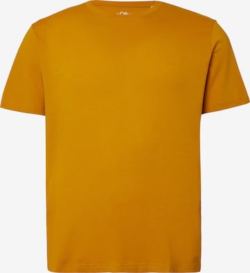 s.Oliver Shirt in Gelb: Vorderseite