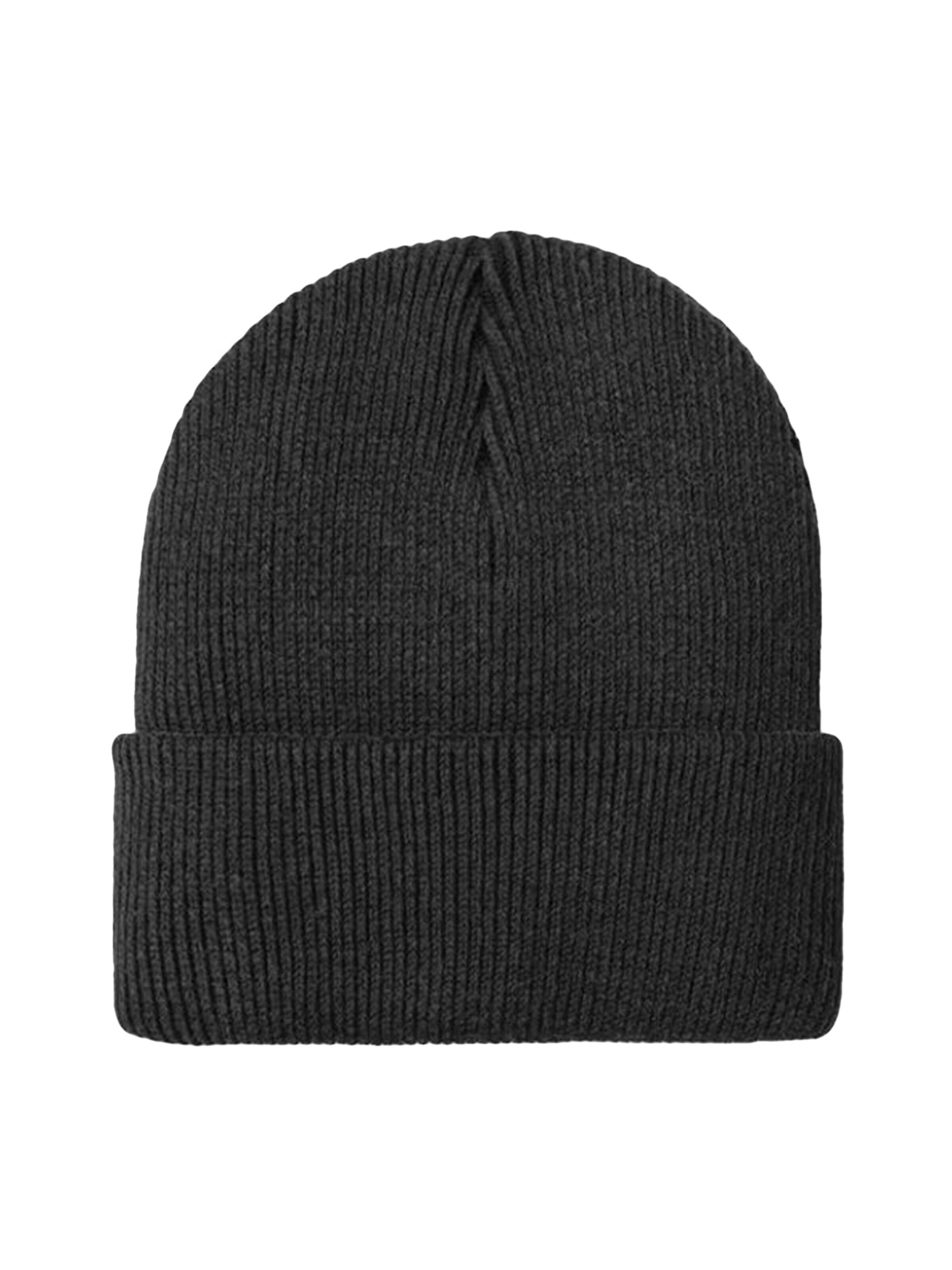 Carhartt WIP Muts 'LAMBERT BEANIE BLACK MOON WASH' in Zwart