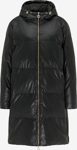 MYMO Winter Coat in Black: front