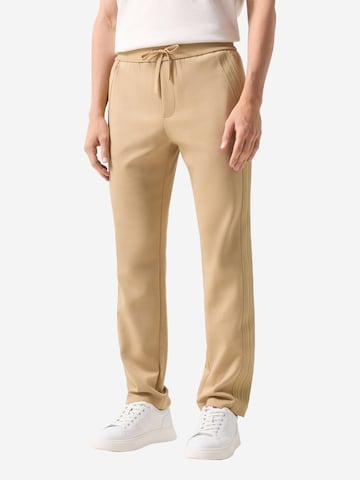 BOGNER Loosefit Hose 'Leroy' in Beige: Vorderseite