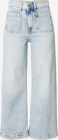 GAP Wide leg Jeans in Blauw: voorkant