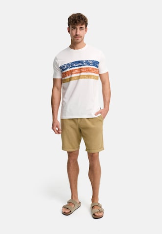 INDICODE JEANS Regular Chino trousers 'Tryto' in Beige