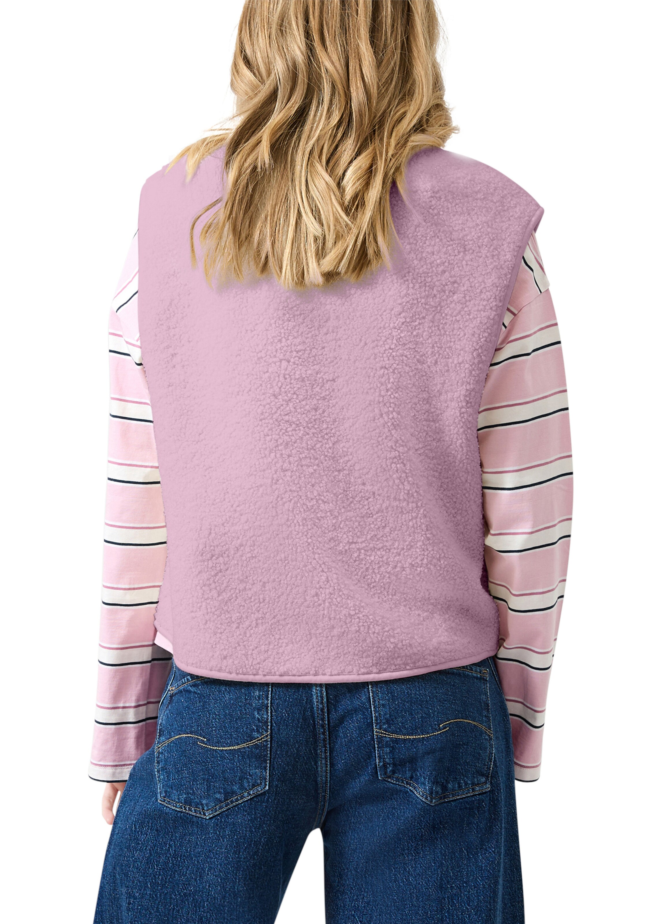 Gilet QS en rose