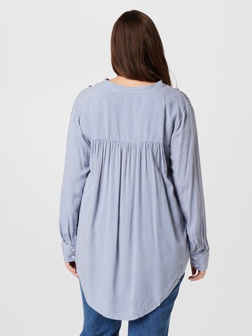 ONLY Carmakoma Blouse 'JULIANA' in Blue