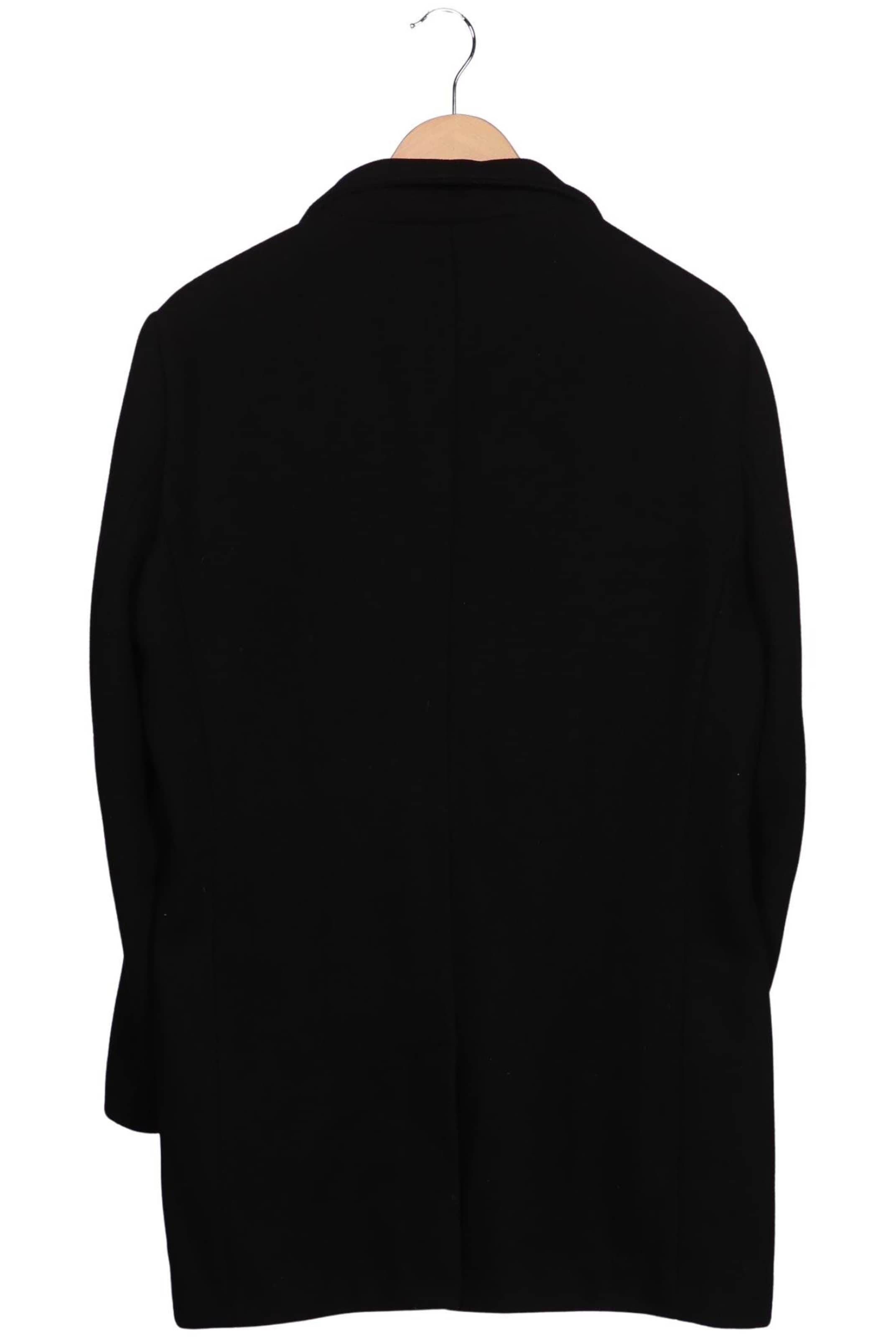 SELECTED Mantel L in Schwarz