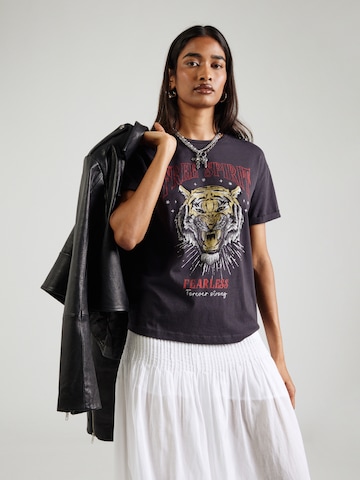Noisy may Shirt 'NMBRANDY' in Grey: front
