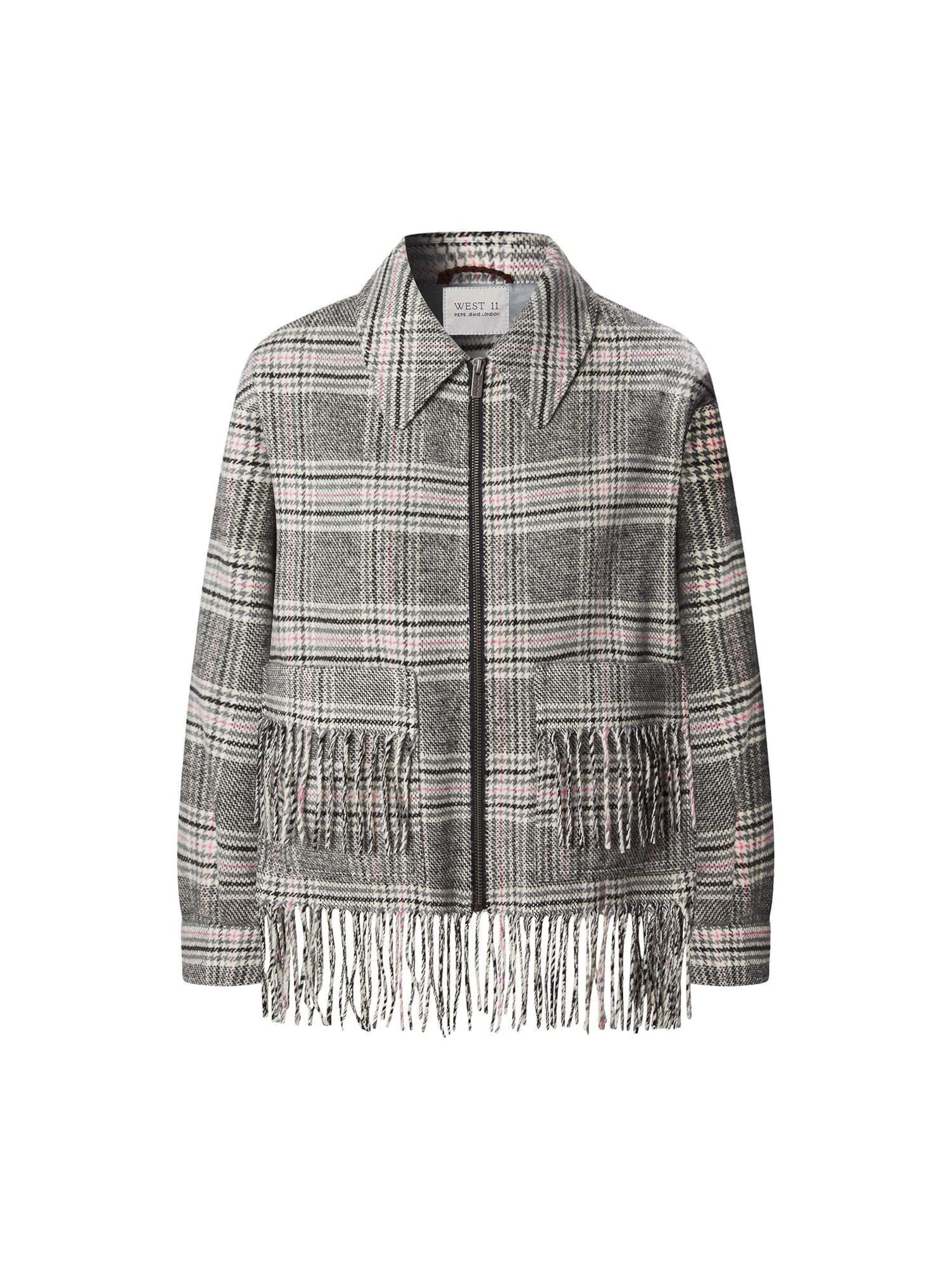 Pepe Jeans Between-Season Jacket 'TALANI' in Grey: front