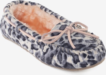 Minnetonka - Pantufa 'Cally' em cinzento