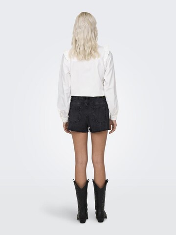 ONLY Regular Shorts 'JACI' in Schwarz