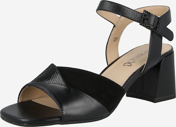 Sandales CAPRICE en noir : devant