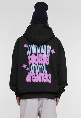 Lost Youth Sweatshirt in Zwart: voorkant