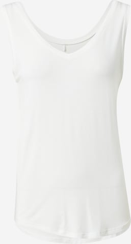 CULTURE Top 'Poppy' in White: front