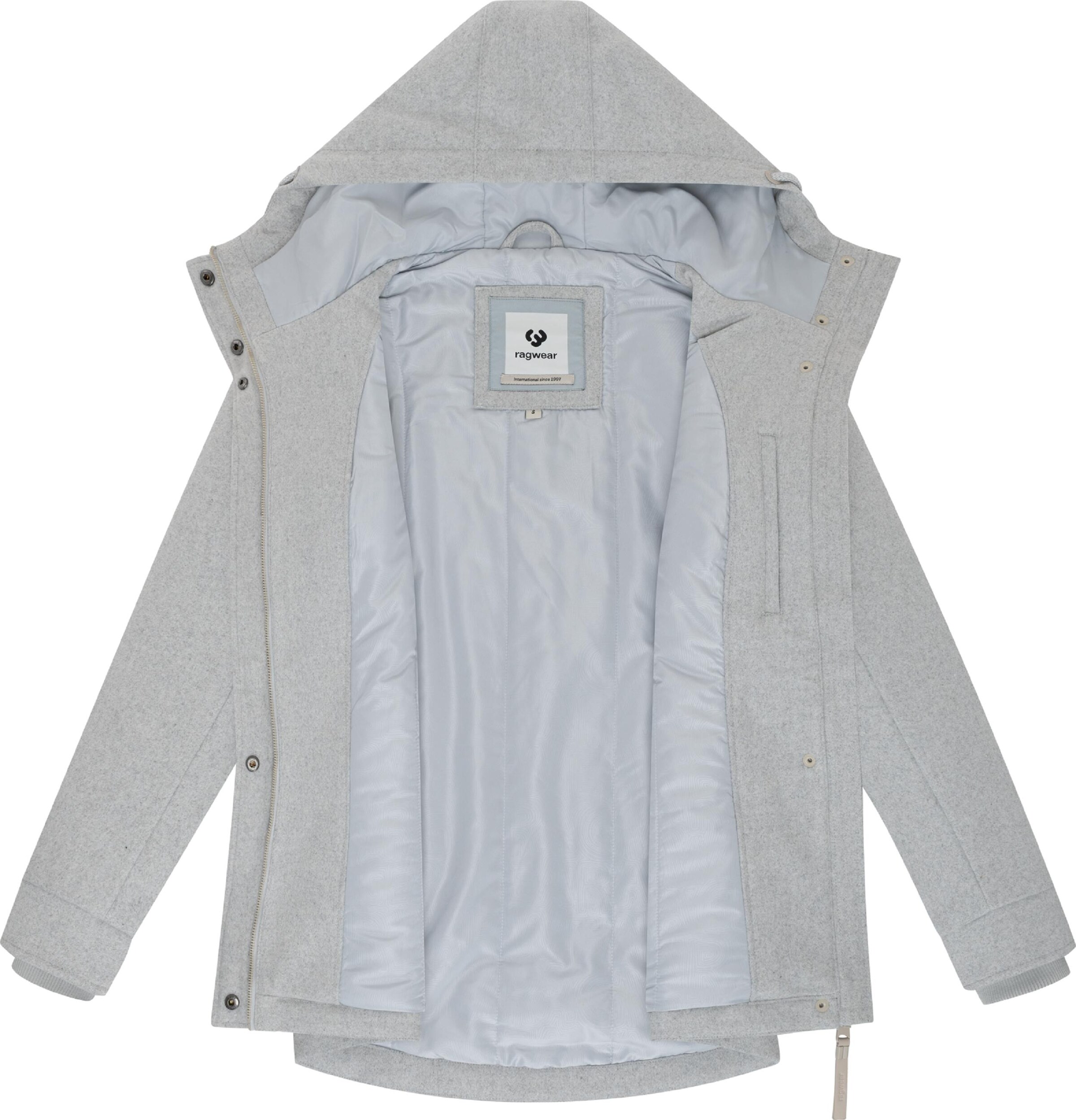 Ragwear Between-season jacket 'Monadde' in Grey