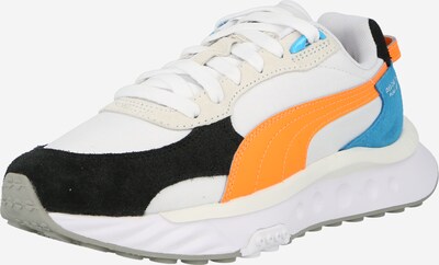 Sneaker low 'Wild Rider' PUMA pe azuriu / portocaliu / negru / alb, Vizualizare produs