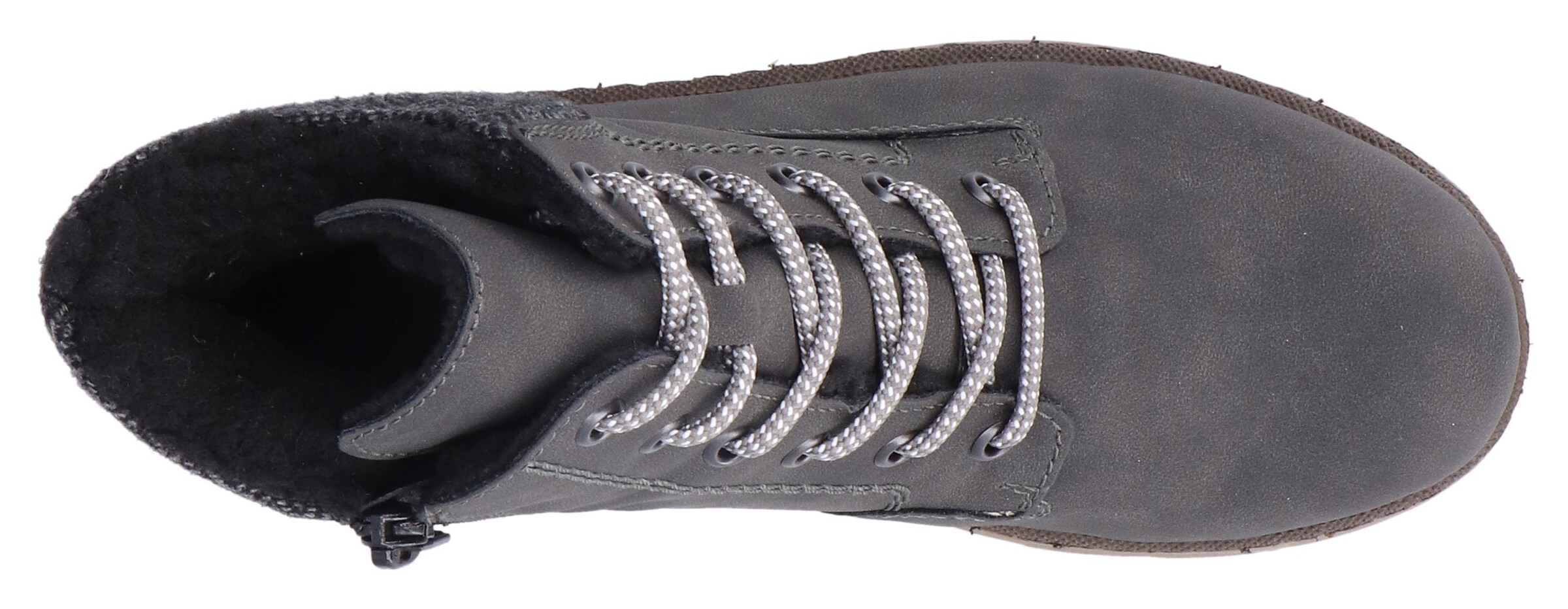 Rieker Schnürstiefelette in Grau