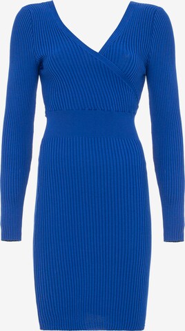 CIPO & BAXX Dress in Blue: front