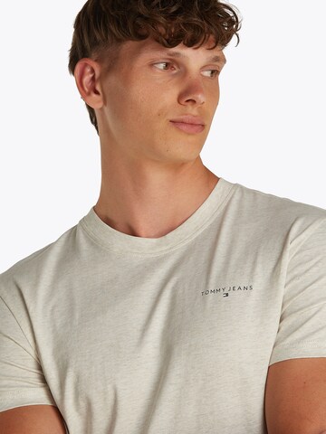 Tommy Jeans Koszulka w kolorze beżowy