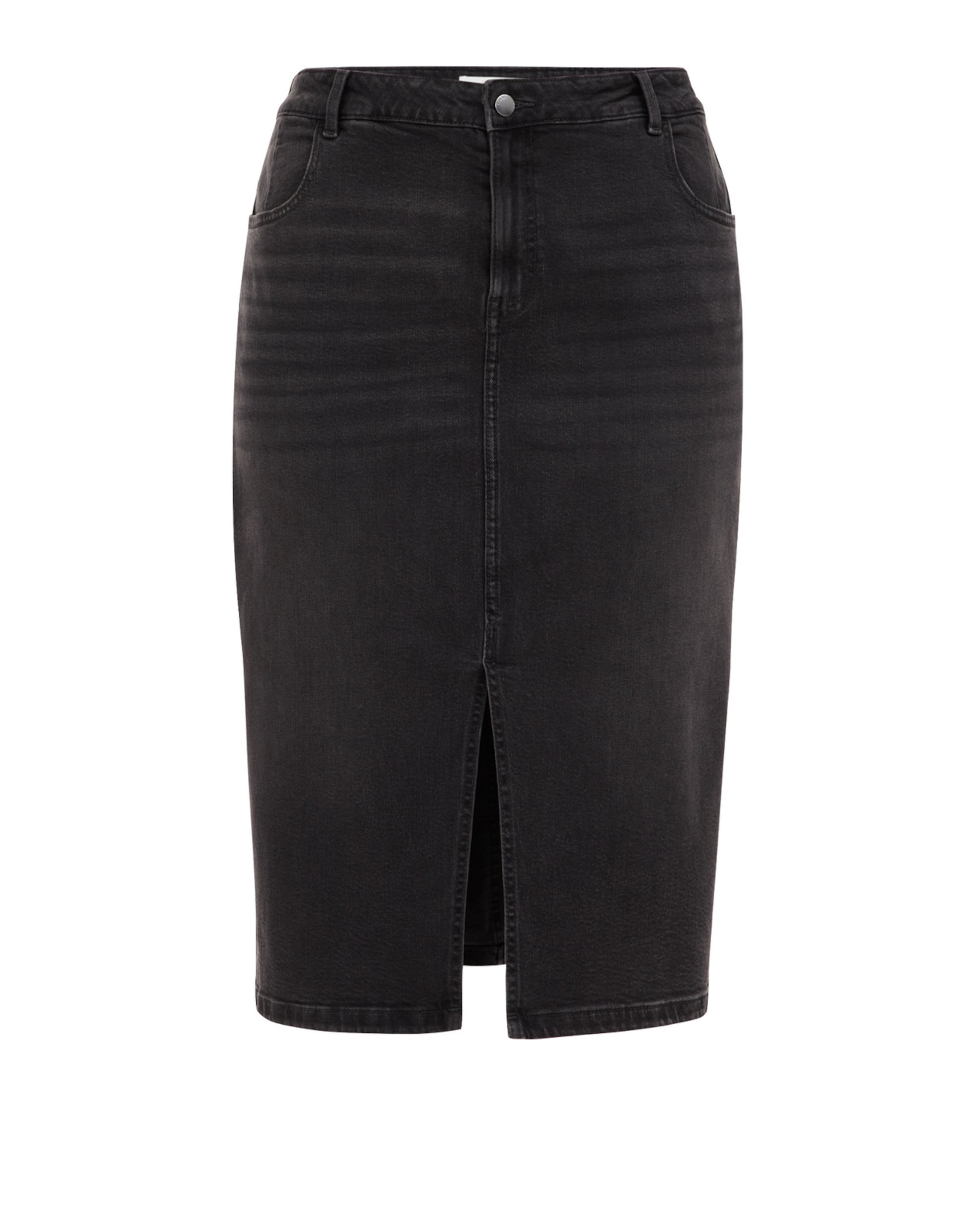 Fustă de la WE Fashion pe negru: față