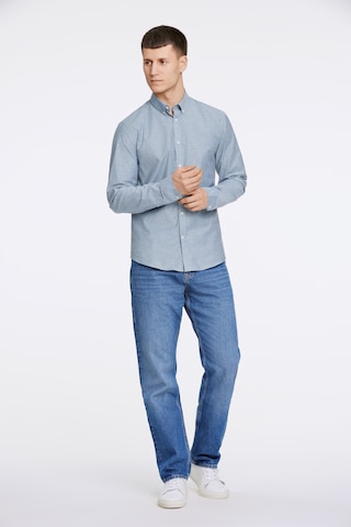 Lindbergh Slim Fit Hemd in Blau