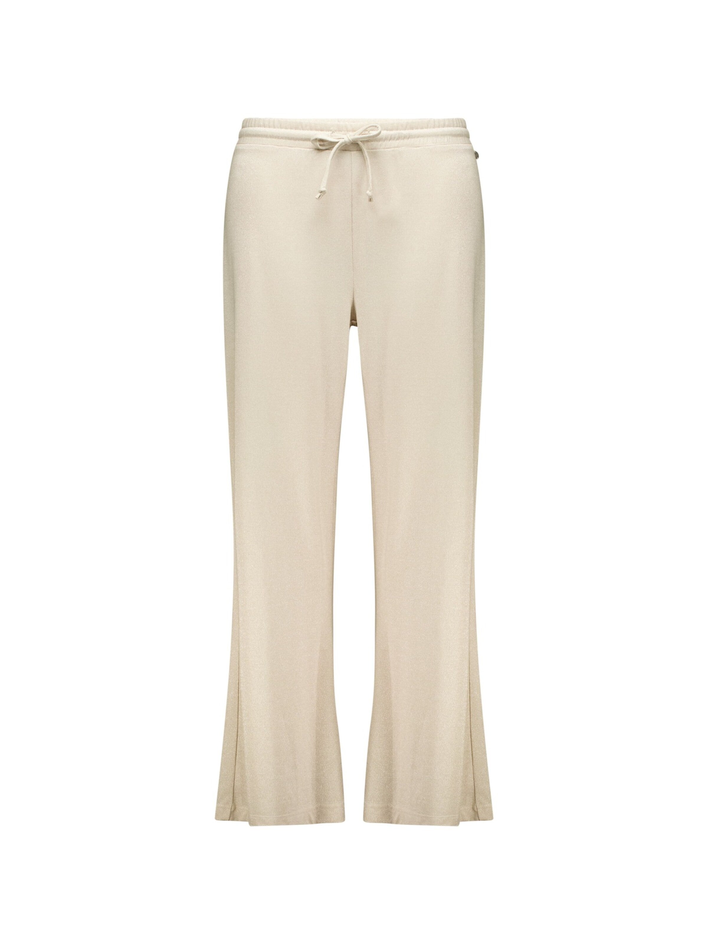 Deeluxe Loosefit Broek in Beige: voorkant
